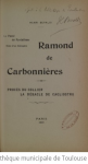 Ramond de Carbonnières. Procès du collier. La débâcle de Cagliostro vignette