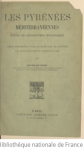 Les Pyrénées méditerranéennes : étude de géographie biologique vignette