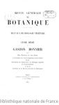 Travaux de biologie végétale. Livre dédié à Gaston Bonnier vignette