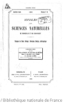 4 (1) - 1885 - Recherches sur les plantes naturalisées dans le Sud-Ouest de la France vignette