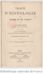 Traité d'histologie de l'homme et des animaux vignette