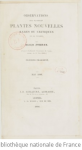 Observations sur plusieurs plantes nouvelles rares ou critiques de la France. Fragment 1 vignette