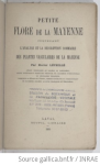 Petite flore de la Mayenne, contenant l'analyse et la description sommaire des plantes vasculaires de la Mayenne vignette