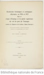 Recherches botaniques et zoologiques effectuées en 1926 et 1927 dans le cirque d'Espingo et la partie supérieure du val du port de Vénasque (canton de Bagnères-de-Luchon (Haute-Garonne) vignette