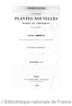 Observations sur plusieurs plantes nouvelles rares ou critiques de la France. Fragment 7 vignette