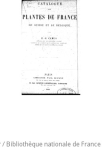 Catalogue des plantes de France, de Suisse et de Belgique vignette