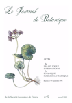 5 - Mars 1998 - Actes du IIIème colloque international de botanique pyrénéo-cantabrique vignette